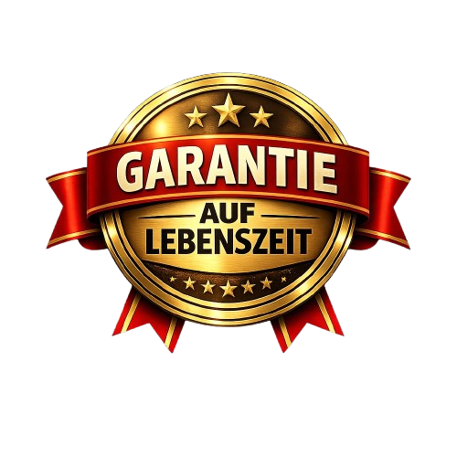 Erwerben Sie eine lebenslange Garantie